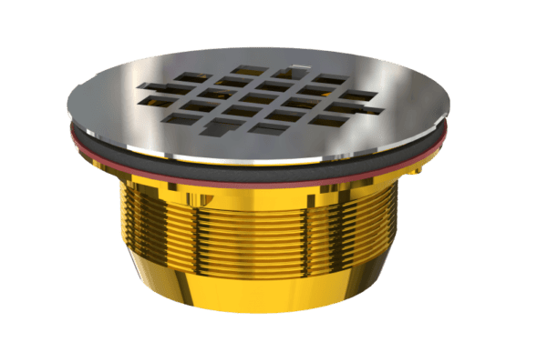 Brass shower drain strainer - Image 2
