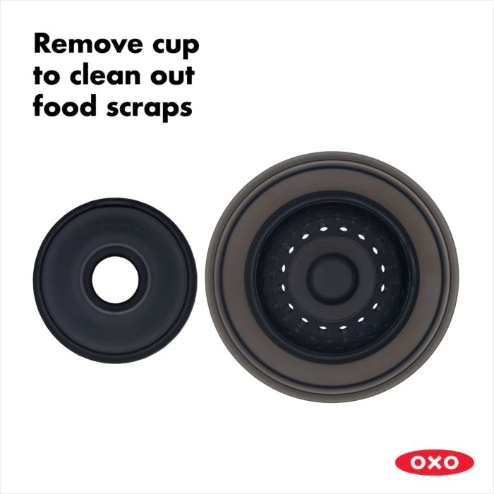 oxo kitchen sink strainer stopper