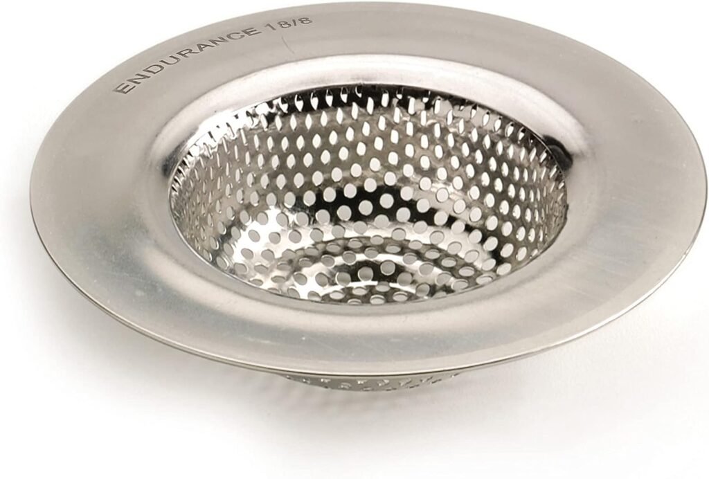 rsvp endurance stainless steel sink strainer