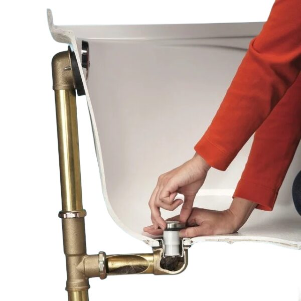 How to Fix a Trip Lever Bathtub Drain Stopper - Hofen Drain