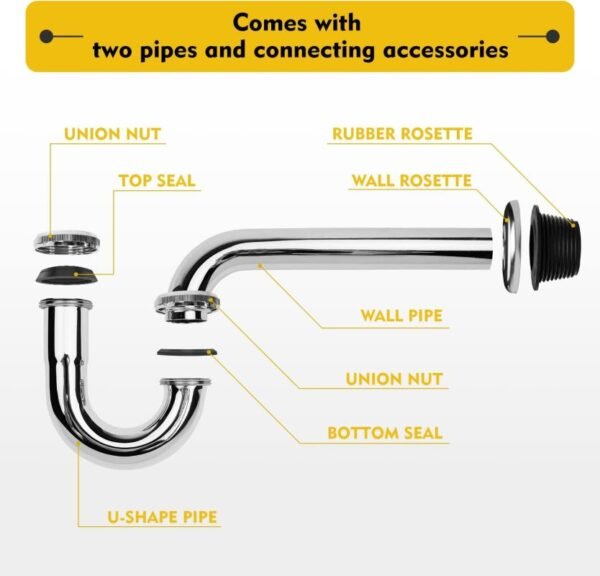 Sink Waste Trap Drain - Image 3