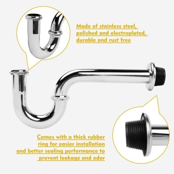 Sink Waste Trap Drain - Image 4