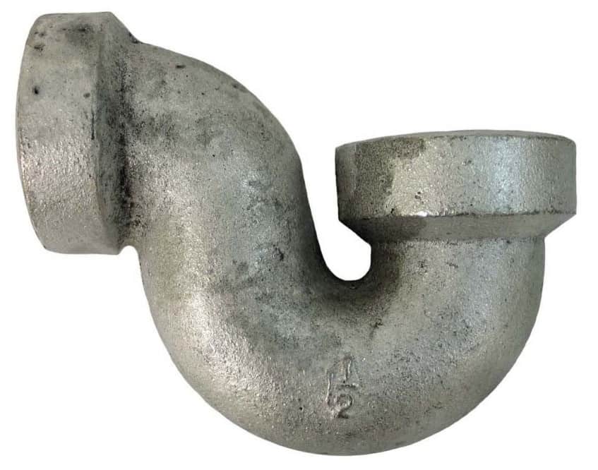 galvanized steel p-trap
