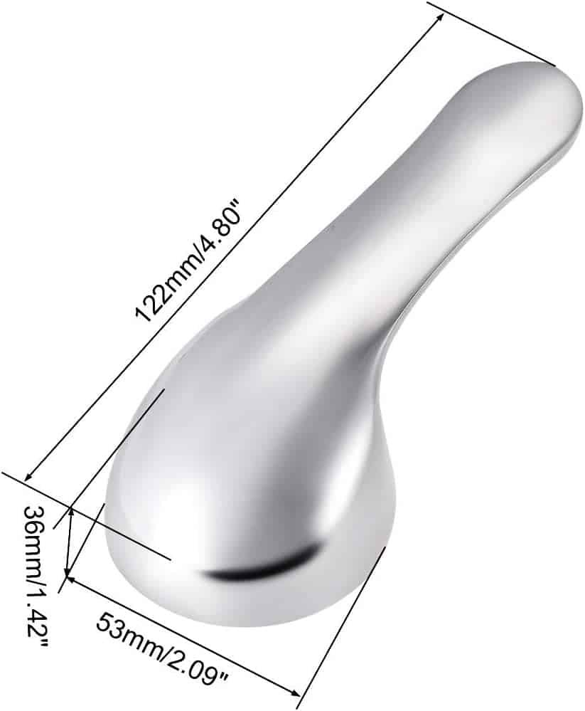 Sizes of the handle lever handle