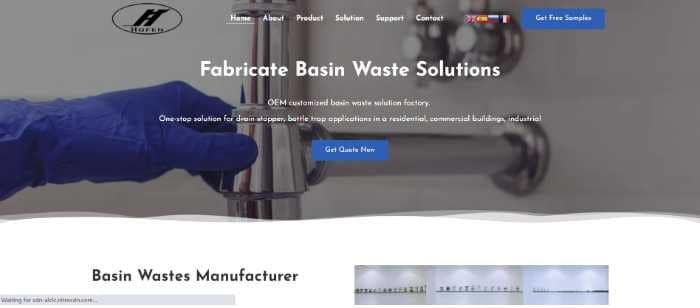 Hofensanitary homepage