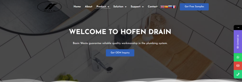 Hofen Drain Website